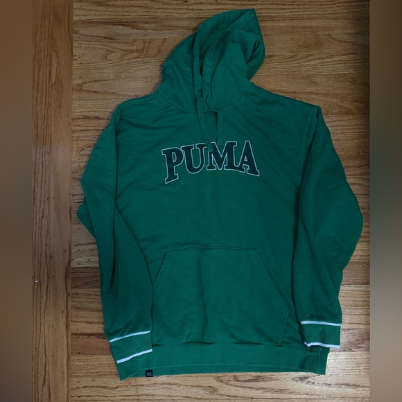 Puma Classic Green Pullover - Picture 1 of 3